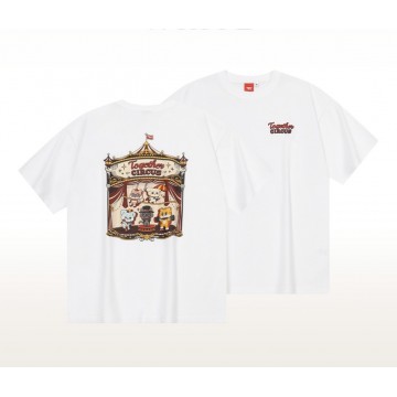 Animal Friends T-Shirt - Circus Edition - White